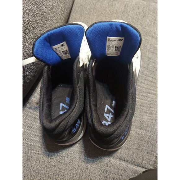 NEW BALANCE 847 V4 MENS SIZE 9 WHITE/Black MESH WALKING SNEAKER SHOE - Picture 8 of 9